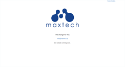 Desktop Screenshot of maxtech.pl
